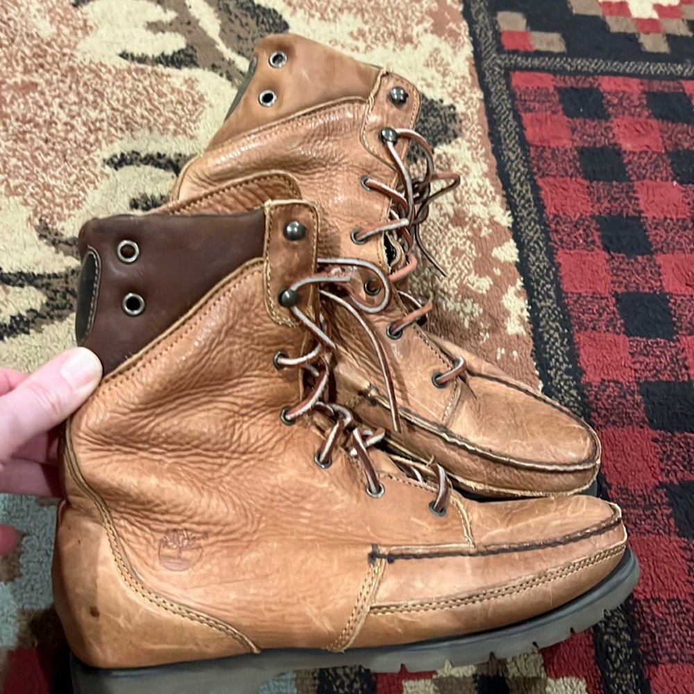 Mens vintage Timberland moccasin boot